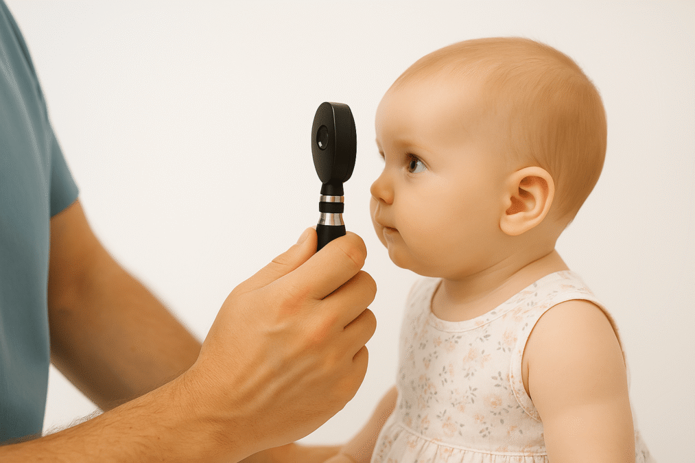 Importancia del examen visual en bebés: prevención y seguimiento óptico