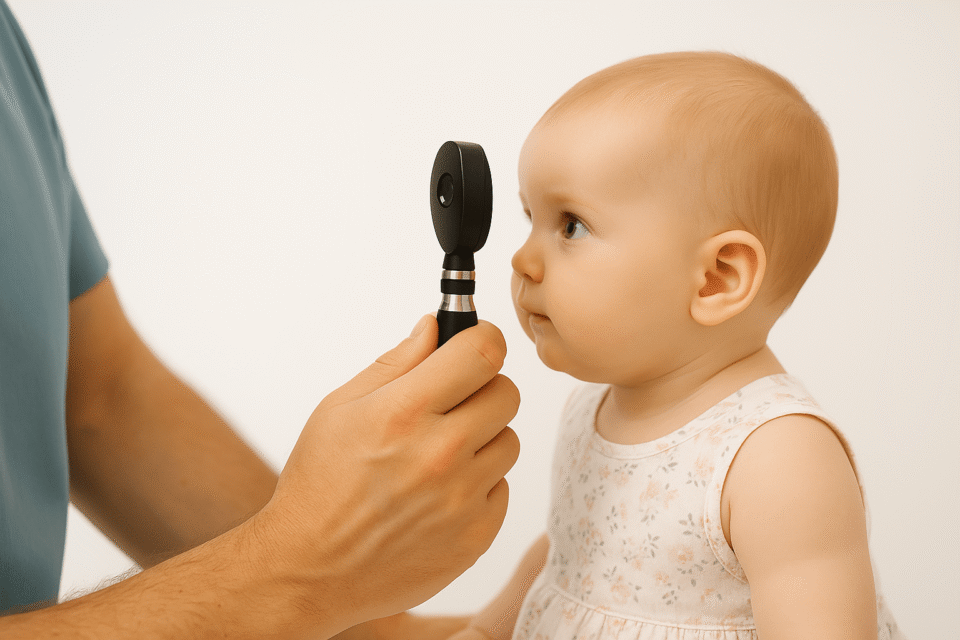 Importancia del examen visual en bebés: prevención y seguimiento óptico